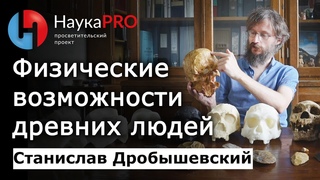 Физические возможности древних людей  Станислав Дробышевский | Лекции по антропологии | Научпоп