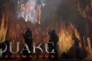 Quake Champions - видеоролик арены Burial Chamber