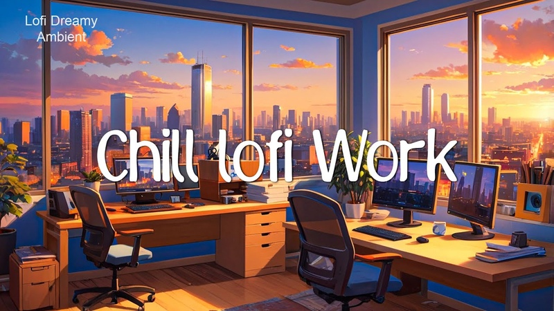 Chill Office Work Lofi Hip Hop Beats For Work, Relax, Stress
