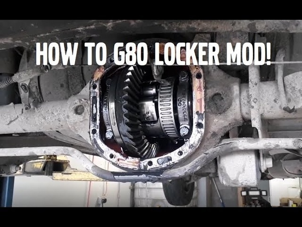 HOW TO MOD YOUR G80 LOCKING DIFFERENTIAL TO STAY