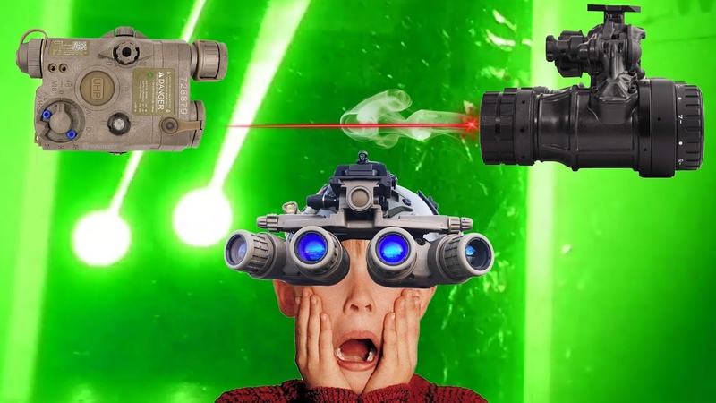 We Pointed A Laser Into Night