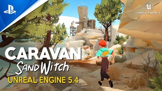 CARAVAN SANDWITCH New Gameplay Demo | PS5 SINGLE PLAYER OPEN WORLD in Unreal Engine 5 coming 2024