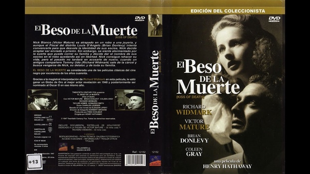 El beso de la muerte Victor Mature (1947) Subtitulada en Español Manuel Alejandro