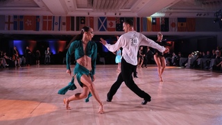 Andrey Kitsun & Nicole Prosser Jive at the 2022 Manhattan Dance Championships