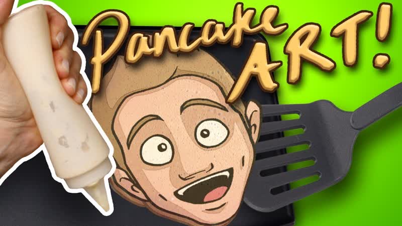 PANCAKE ART Did I FAIL or NAIL IT (ft. How To Cook