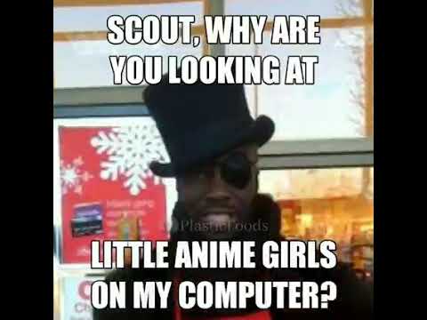 Demoman catches scout looking at venti hentai TF2 15æ