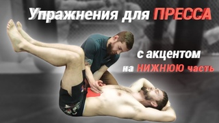 Упражнение на пресс / с акцентом на нижнюю часть
