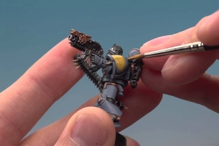 Space Wolves - Painting a Grey Hunter.