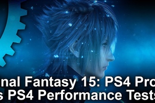 Final Fantasy 15 PS4 vs PS4 Pro Gameplay Frame-Rate Test