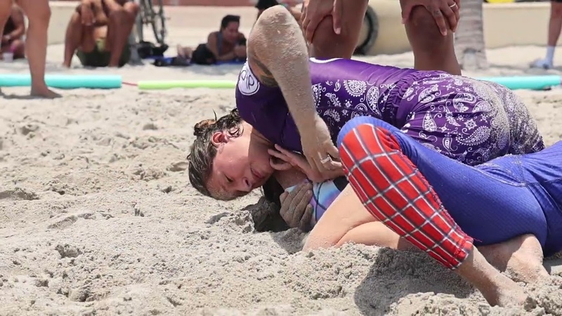 Sun. Sand. Submissions. Smiles. Beach Jiu Jitsu Submission