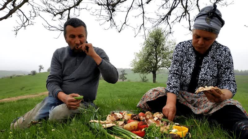 Toyuq Kababı. Шашлык из Целой