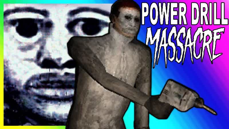 Power Drill Massacre Both Endings Horror Game Playthrough w, Lui ( Dude Im Not