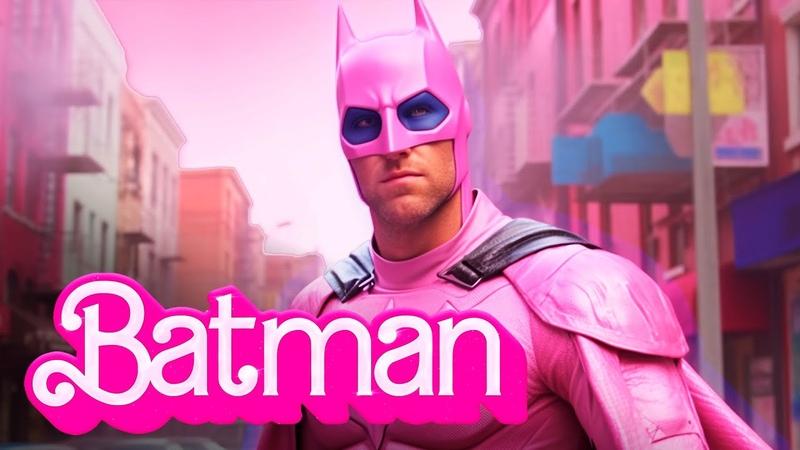 Batman as Barbie Movie Trailer, The Pink