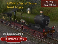 GWR city of Truro front bogey