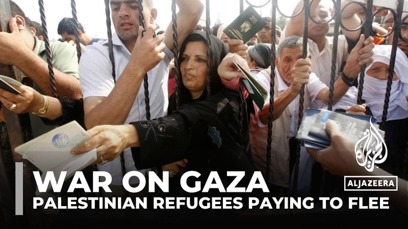 Palestinian refugees paying to flee: Reports of payments for border