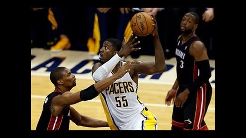 Roy Hibbert Powers the Pacers in Game