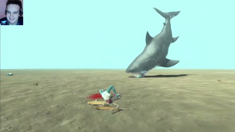 Мегалодон против Арбалет Анеко Кто сильнее Animal Revolt Battle
