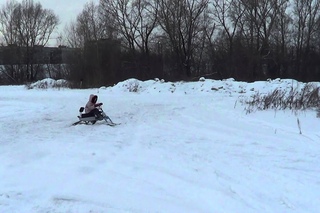 Снегокат с мотором 2