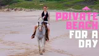 PRIVATE BEACH FOR A DAY  LAS ALAMANDAS HOTEL