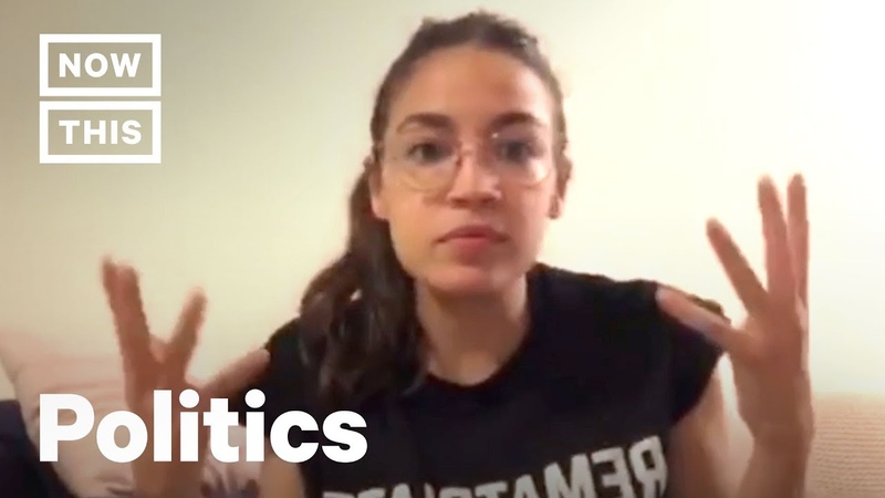 Alexandria Ocasio Cortez Calls Out U. S. Concentration Camps , Now