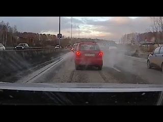 ДТП на путепроводе в районе Плеханово