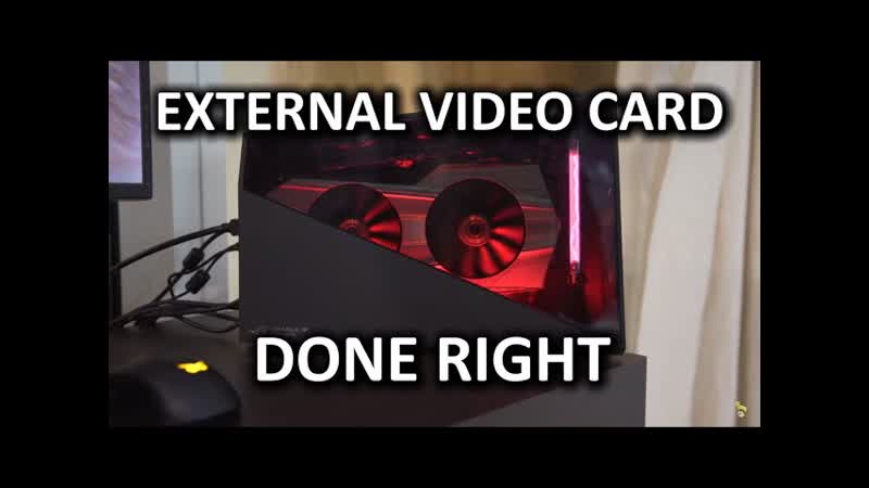 An External Video Card for your Laptop ASUS GX2 CES