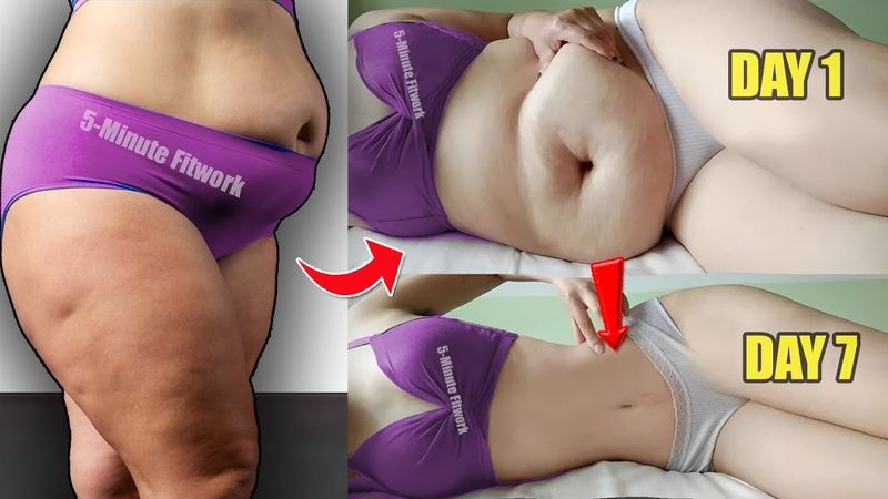 1 Minute Standing Abs To Get Flat Tummy l 7 Day Lose Belly Fat