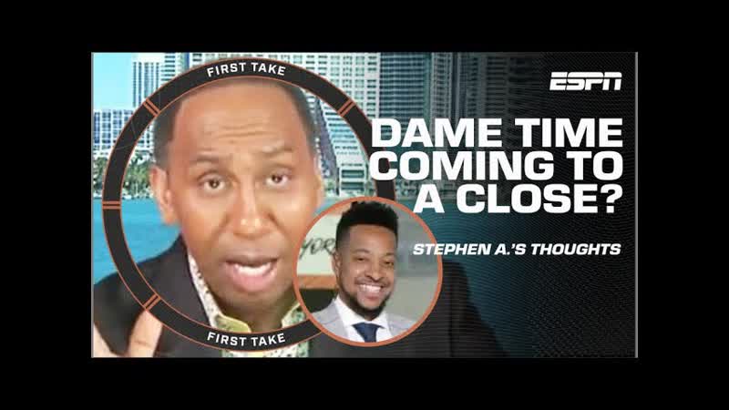 CJ Mc Collum ALL SMILES over Stephen A. s Damian Lillard advice , First