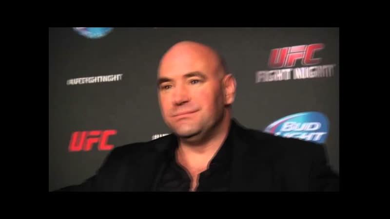 Fight Night Cincinnati: Post Fight Dana White Media