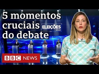 Lula e Bolsonaro frente a frente: 5 destaques do debate