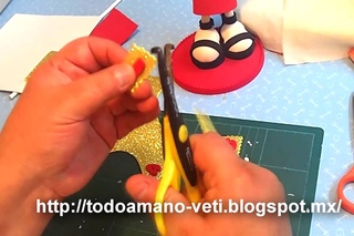 Fofucha del día del amor y la amistad. 4/4