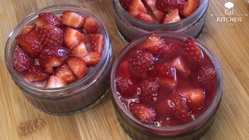 Tasty Creamy strawberry dessert in 5 minutes Everyone is looking for this