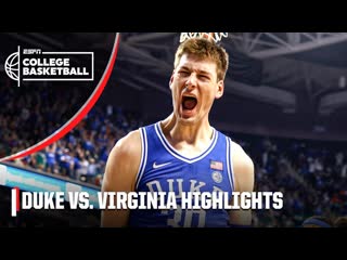 ACC Championship: Duke Blue Devils vs. Virginia Cavaliers | Full Game Highlights