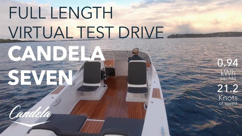 Experience Electric Hydrofoiling, Full Length 39 min Candela Seven Virtual Test