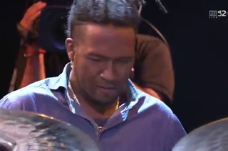 SOLO DRUMS Chucho Valdes Irakere 40 °  Festival Jazz Lugano 2015