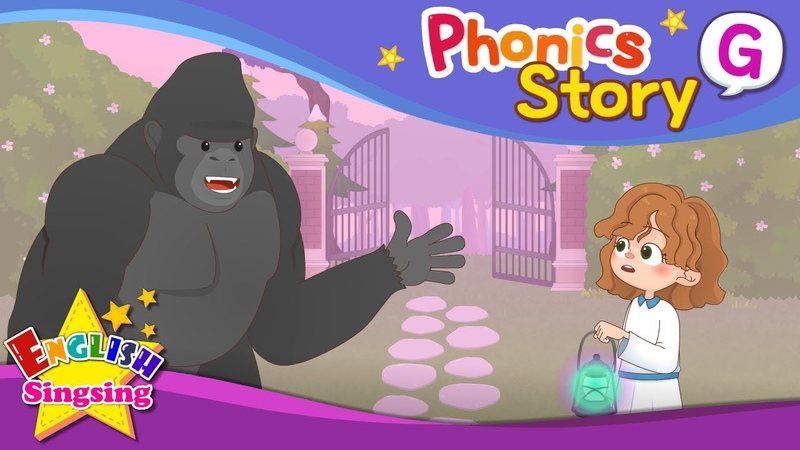 Phonics Story G English Story Educational video for