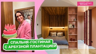 Квартирный вопрос , “Спальня-гостиная с арбузной плантацией“