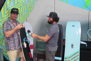 2017 Liquid Force Twin tips at 2016 Surf Expo