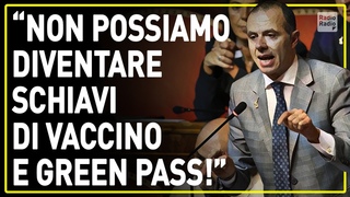 ROMEO AVVERTE AL SENATO ▷ “CARO DRAGHI, NON POSSIAMO DIVENTARE SCHIAVI DI UNA PUNTURA!“
