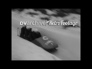 1964 - The Canadian four-man bobsled team wins