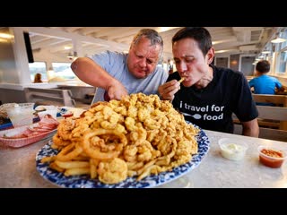 $284 Fishermans Platter!! KING OF FRIED SEAFOOD in New England!!