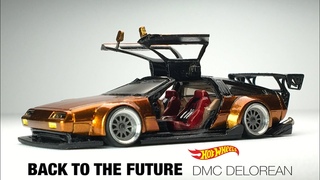 Back To The Future Custom Hot Wheels