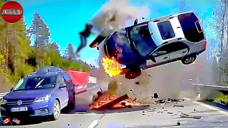 Tragic Shocking Car Crashes of Idiots In Cars Got Instant Karma You Wouldnt Believe if Not