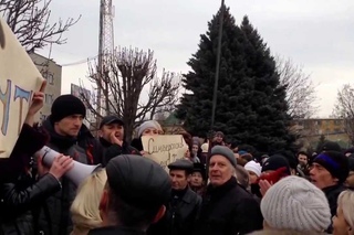 Дружковка, 2 марта. Митинг в поддержку референдума о федерализации