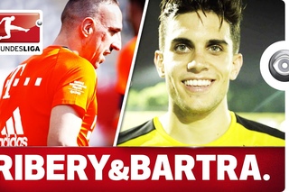 Ribéry vs. Bartra - The experienced One vs. The new One