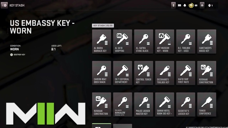 MW2 DMZ: All Locations for Keys (