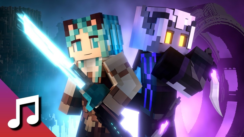 The Fat Rat NEFFEX Back One Day ( Outro Song) Minecraft Animation Music