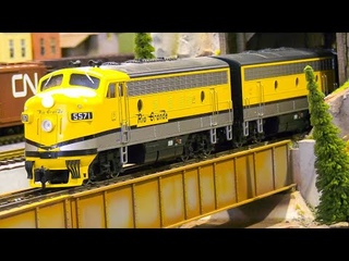 RC LOCOMOTIVES, RC TRAINS, MODEL RAILWAY ACTION!! RIO GRANDE TRAIN, STEAM LOCOMOTIVES