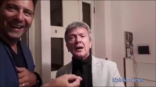 Pupo: “I miei primi soldi come cantante li ho guadagnati grazie ad un avellinese“