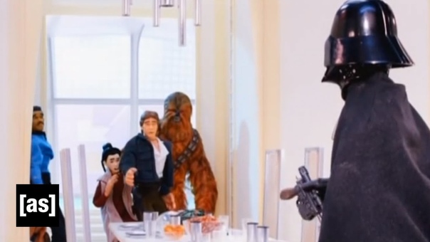 An Uncomfortable Lunch, Robot Chicken: Star Wars Special, Adult